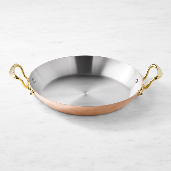 Mauviel M'150B Copper Paella Pan, 14"