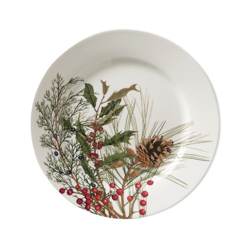 Woodland Berry Salad Plates, Single, Winterberries