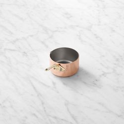 Mauviel M'Minis Copper Saucepan, 0.2-Qt.