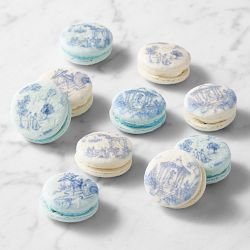 Bridgerton x Williams Sonoma Toile Macarons, Set of 10