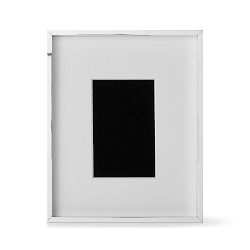 Polished Nickel, Gallery Frame, Polished Nickel, 4" X 6"