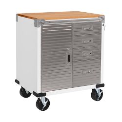 Seville Classics UltraHD4-Drawer Cabinet, 28" W x 25" D x 34.5" H