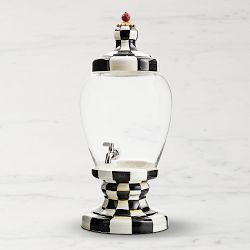 MacKenzie-Childs Courtly Check Beverage Dispenser