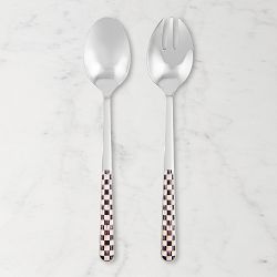 MacKenzie-Childs Courtly Check Salad Servers
