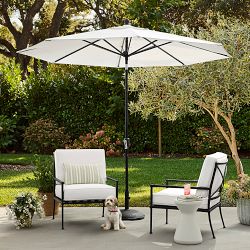 10' Round Bridgehampton Outdoor Metal Umbrella