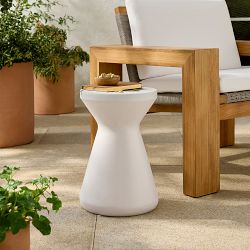 Blinde Hourglass Accent Table (12")