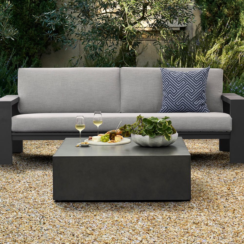 Blinde Square Coffee Table (40") by Williams Sonoma Home