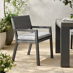 Larnaca Outdoor Metal x All-Weather Weave Dining Armchair