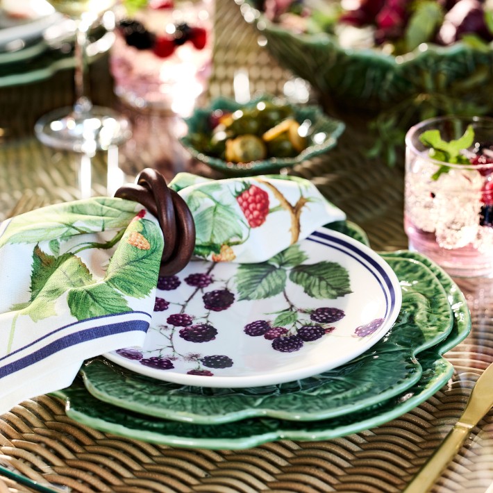 Garden Berry Mixed Salad Plates, Set of 6 | Williams Sonoma