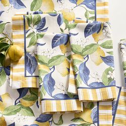 Lemon Fresci Napkins, Set of 4