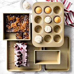Williams Sonoma Goldtouch® Pro Nonstick Bakeware, Ultimate Set of 6