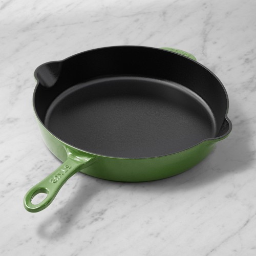 Staub Enameled Cast Iron Traditional Deep Skillet, 11