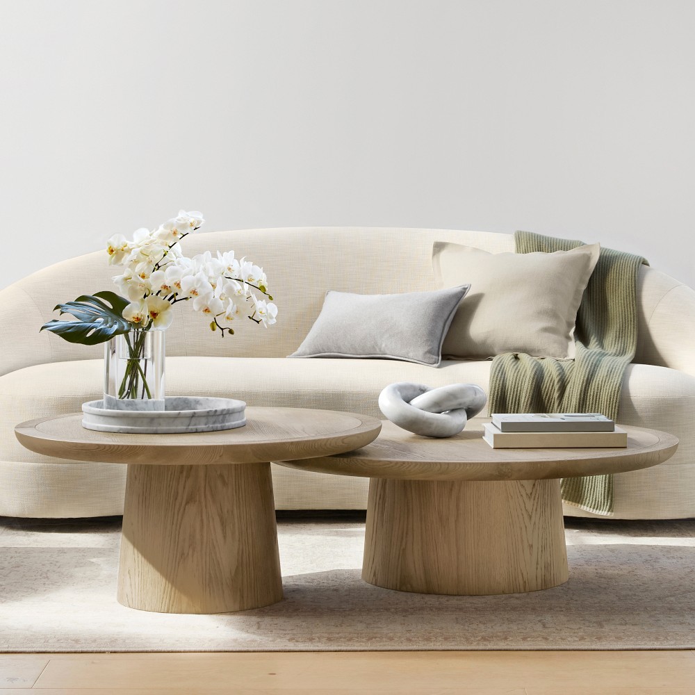 Radius Nesting Coffee Table (30"-69") | Williams Sonoma