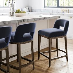 Saratoga Upholstered Curved Back Counter &amp; Bar Stool