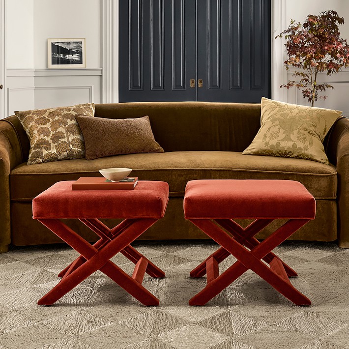 X-Base Accent Stool | Williams Sonoma