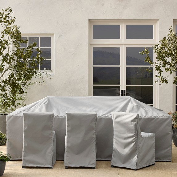 籐編みレザークッションカバー 51cm WILLIAMS SONOMA  Larnaca Patio Furniture Covers | Williams Sonoma