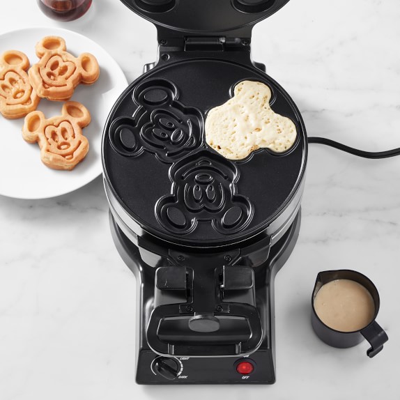 Disney Mickey Mouse Double Flip Waffle Maker | Williams Sonoma