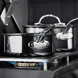 Hestan NanoBond® Titanium Stainless-Steel Saucepan Set, 1.5-Qt. &amp; 3-Qt.
