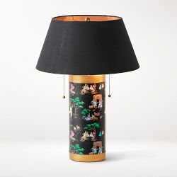 Sheila Bridges x Williams Sonoma Home Harlem Toile Table Lamp