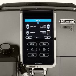 De'Longhi Dinamica Plus Connected Fully Automatic Coffee Maker &amp; Espresso Machine, Titanium