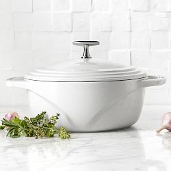 Lodge USA Enameled Cast Iron Dutch Oven