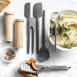 Williams Sonoma Ashwood Salt &amp; Pepper Mills, 7"