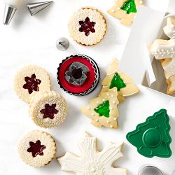 Williams Sonoma Holiday Cookie Cutter Gift, Set of 70