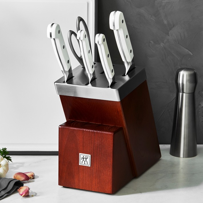 Zwilling Pro Le Blanc 7-Piece Knife Set | Williams Sonoma