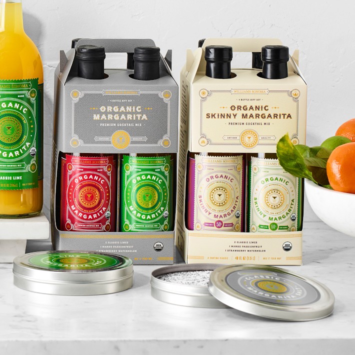 Skinny Organic Margarita Caddy Mixers | Williams Sonoma