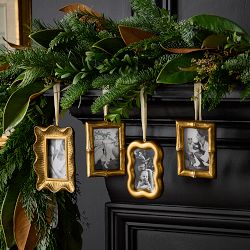 AERIN x Williams Sonoma Home Gold Mini Frame Ornaments