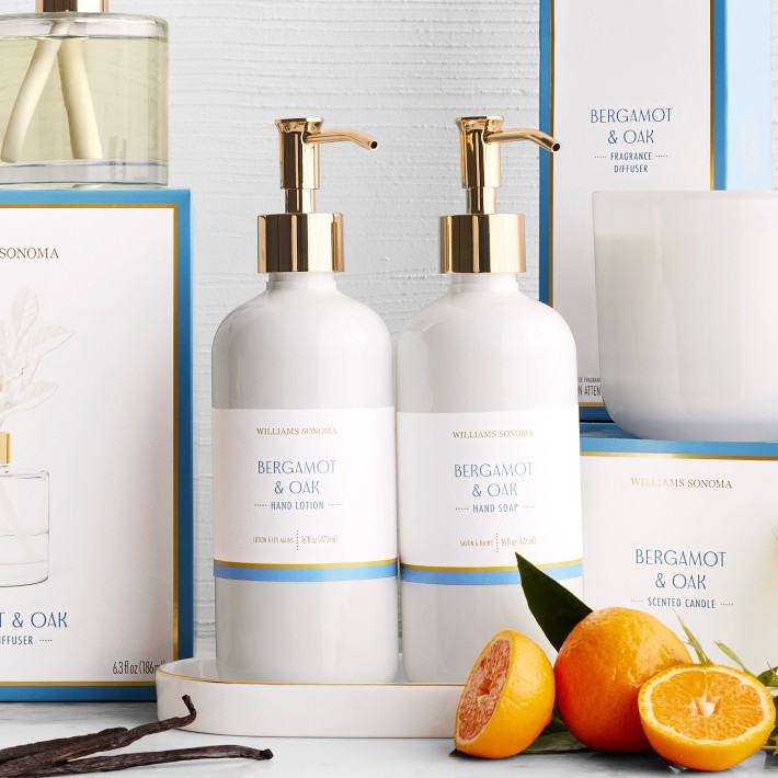 Home Fragrance Bergamot & Oak 3-Piece Set | Williams Sonoma