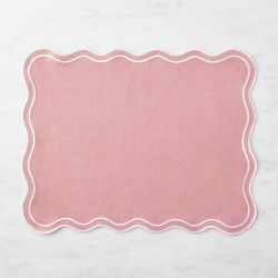 AERIN x Williams Sonoma Scalloped Placemats, Set of 4