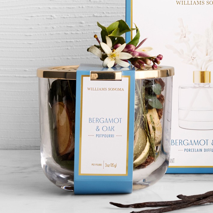 Home Fragrance Bergamot & Oak Potpourri | Williams Sonoma
