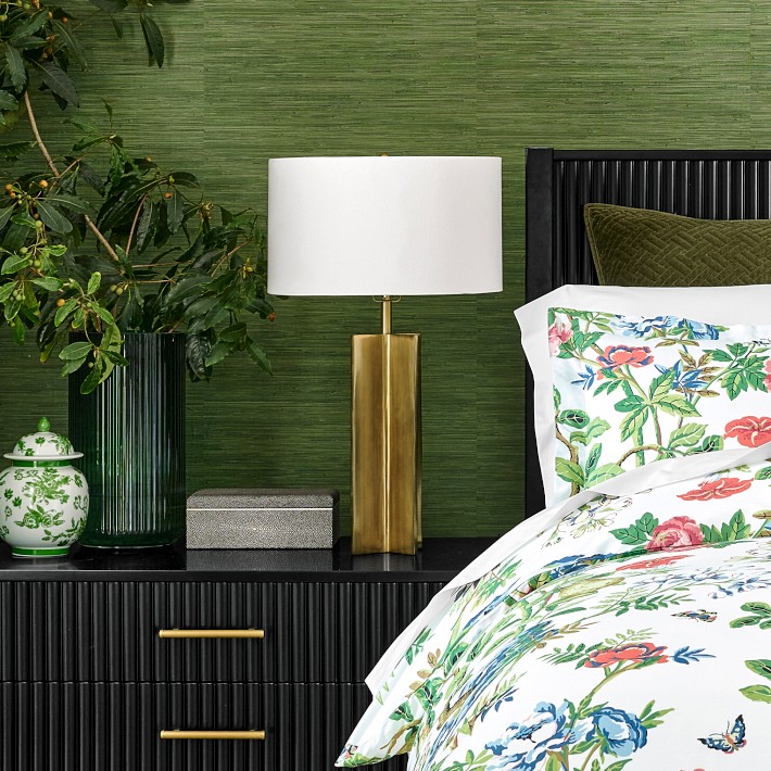 Frederick Metal X Brass Table Lamp | Williams Sonoma