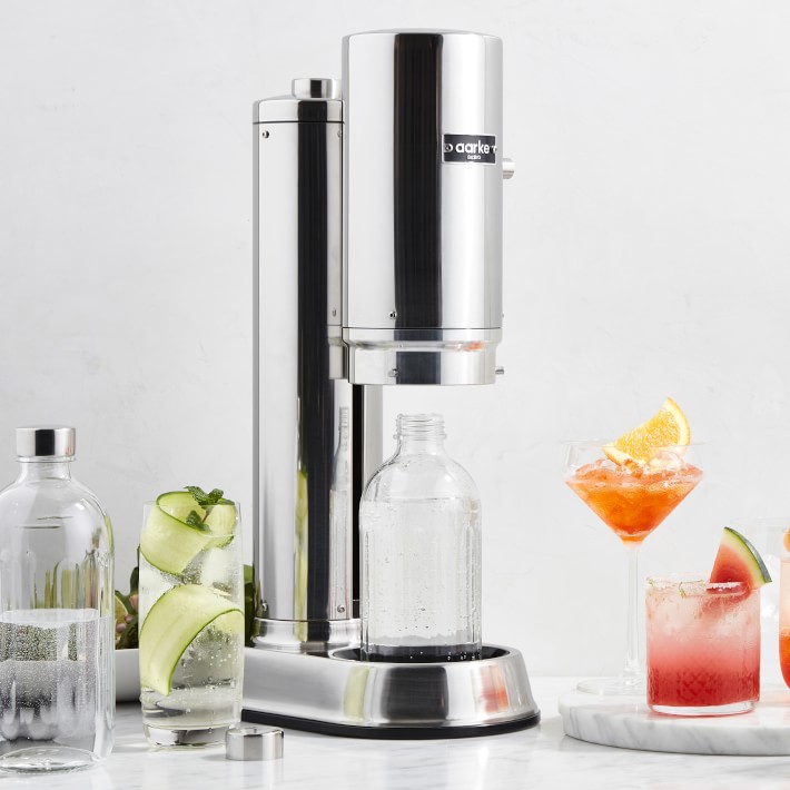 Aarke Carbonator Pro with Glass Bottle | Williams Sonoma