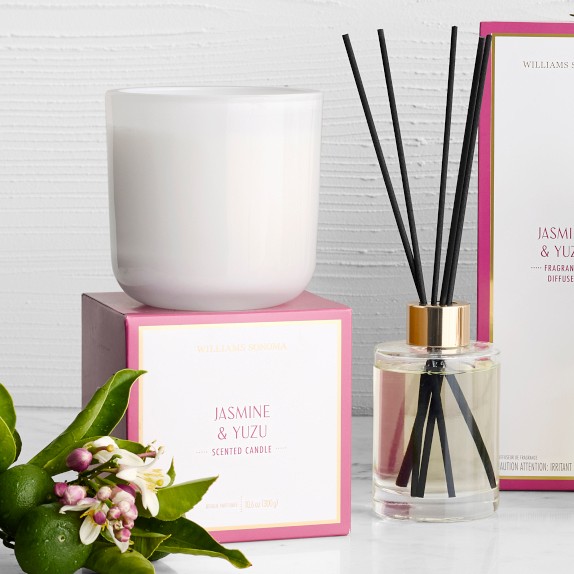 Home Fragrance Jasmine & Yuzu Reed Diffuser | Williams Sonoma