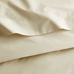 Chambers® Italian Percale Shams, Oatmeal