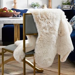 Faux Sheepskin Chair Cover
