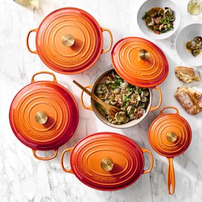 Le Creuset Flamme Dorée Collection | Williams Sonoma