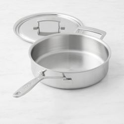 Demeyere Industry 5-Ply Stainless Steel Saute Pan, 3-Qt