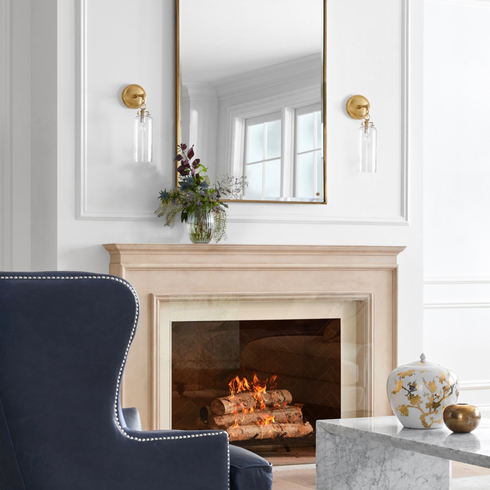 Scarlet Cylinder Sconce by Williams Sonoma Home