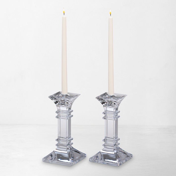 ウォーターフォード　キャンドルスティック　燭台　管mpr2 Waterford Treviso Candlestick, Pair | Williams Sonoma