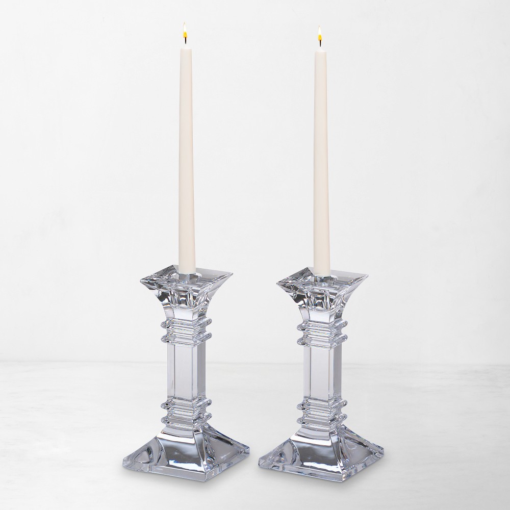 Waterford Treviso Candlestick, Pair - Pair, 6"
