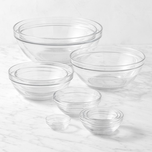 10-Piece Glass Mixing Bowl Set