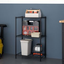 TRINITY® Home 3-Tier Wire Shelving Rack, 2 Pack 