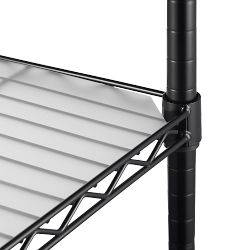 TRINITY® Home 4-Tier Wire Shelving Rack with Liner