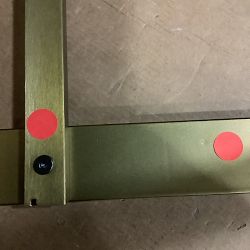 OPEN BOX:Jackson Log Holder, Brass
