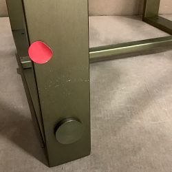 OPEN BOX:Jackson Log Holder, Brass
