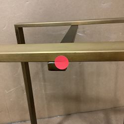 OPEN BOX: Jackson Log Holder, Brass