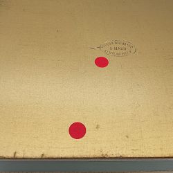 OPEN BOX: Florentine Wood Box, 10" x 8" x 3.5", Green